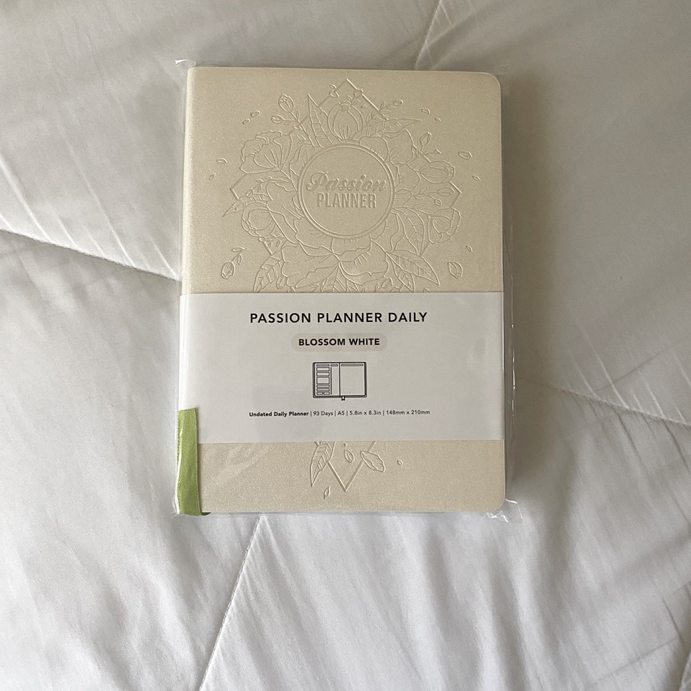 Passion Planner Daily Undated Planner